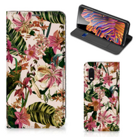 Samsung Xcover Pro Smart Cover Flowers