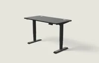 Desktronic HomePro bureau Zwart / Zwart / 140x70 cm