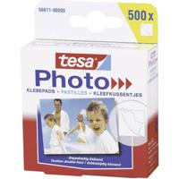 tesa Photo® Kleefpads (b x h) 12 mm x 13 mm Wit Inhoud: 500 stuk(s) - thumbnail