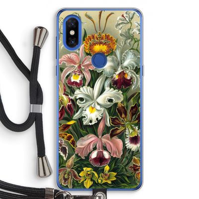 Haeckel Orchidae: Xiaomi Mi Mix 3 Transparant Hoesje met koord