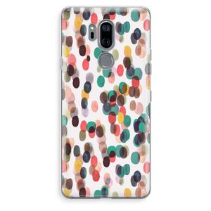 Tropical Dots: LG G7 Thinq Transparant Hoesje