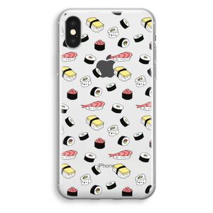 Sushi time: iPhone XS Transparant Hoesje