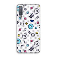 8-bit N°9: Samsung Galaxy A7 (2018) Transparant Hoesje