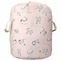 Speelgoed opbergzak - roze - thumbnail