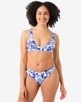 HEMA Dames Bikinibroekje Blauw (blauw)