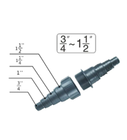 RP Slangconnector 20/25/32/40 mm