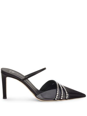 Giuseppe Zanotti mules Audrine 85 mm - Noir