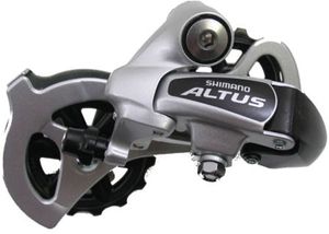 Shimano achterderailleur altus m310 7/8 zilver erdm310ds blister