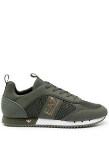 Ea7 Emporio Armani baskets EA7 en mesh à lacets - Vert