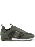 Ea7 Emporio Armani baskets EA7 en mesh à lacets - Vert - thumbnail