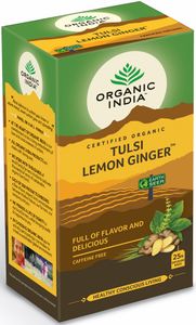 Organic India Thee Tulsi Lemon Ginger