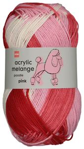 HEMA Garen Acryl 100gram Melange Roze (nude)