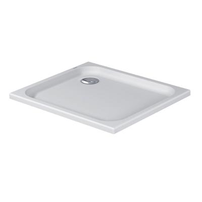Duravit D-code douchebak 90x75x8,5cm rechthoekig acryl wit 720104000000000