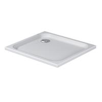 Duravit D-code douchebak 90x75x8,5cm rechthoekig acryl wit 720104000000000
