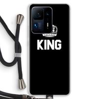 King zwart: Xiaomi Mi Mix 4 Transparant Hoesje met koord