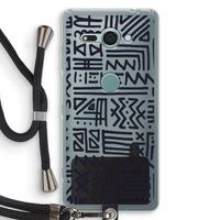 Marrakech print: Sony Xperia XZ2 Compact Transparant Hoesje met koord