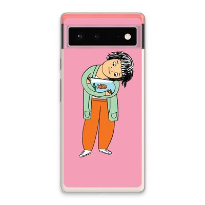 Visknuffel: Google Pixel 6 Transparant Hoesje