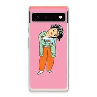 Visknuffel: Google Pixel 6 Transparant Hoesje Visknuffel: Google Pixel 6 Transparant Hoesje