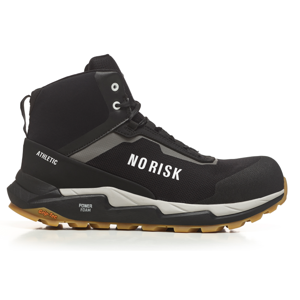 No Risk Athletic Mid Black 1019.00 S3L | Zwart | Maat 36 - 00.071.064.36
