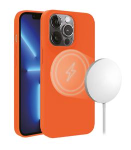 Vivanco Mag Hype mobiele telefoon behuizingen 15,5 cm (6.1") Hoes Oranje