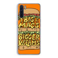 Big Macs Bigger Dreams: Oppo A91 Transparant Hoesje