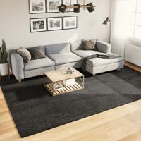 VidaXL Vloerkleed istan hoogpolig glanzend 240x340 cm antracietkleurig
