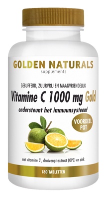 Golden Naturals Vitamine C 1000 mg Gold