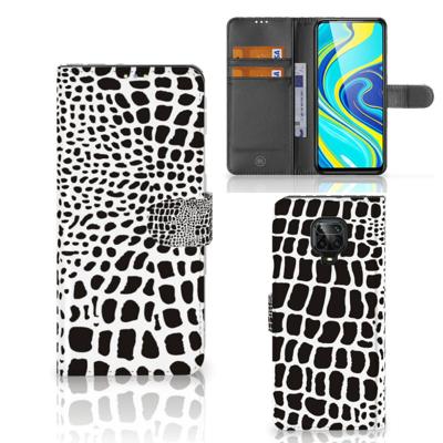 Xiaomi Redmi Note 9 Pro | Note 9S | Telefoonhoesje | Met pasjeshouder | Slangenprint