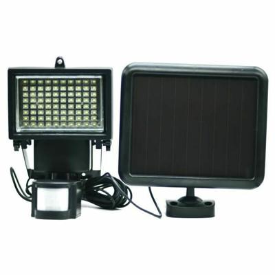 Schijnwerper op zonne-energie Galix Bewegingsdetector Zwart Plastic 13,5 x 13,5 x 20 cm