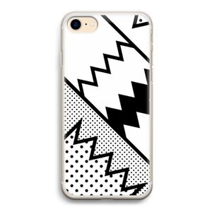Pop Art #5: iPhone 7 Transparant Hoesje