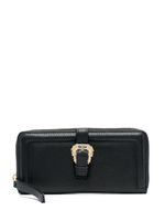 Versace Jeans Couture portefeuille Couture 1 Continental en cuir - Noir