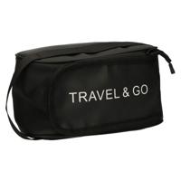 Traveller Toilettas travel & go zwart 15,5cm x 13,5cm