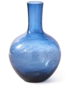 POLSPOTTEN grand vase Ball Body en verre - Bleu