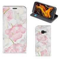 Samsung Galaxy Xcover 4s Smart Cover Lovely Flowers - thumbnail