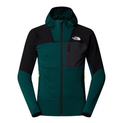 The North Face Stormgap Powergrid Hoodie Fleece Heren Deep Nori/TNF Black M