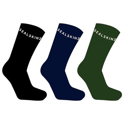 Sealskinz Suffield Solo Merino fietssok 3pack