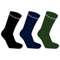 Sealskinz Suffield Solo Merino fietssok 3pack