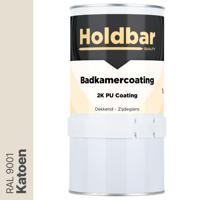 Holdbar Badkamercoating Katoen (RAL 9001) 1 kg