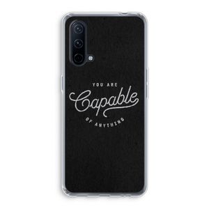 Capable: OnePlus Nord CE 5G Transparant Hoesje
