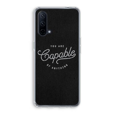 Capable: OnePlus Nord CE 5G Transparant Hoesje
