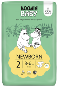 Moomin Baby Luier maat 2 Mini