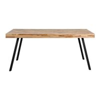 MOOS Tygo Eettafel - 180 x 90 cm - Bruin