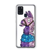 Lama: Samsung Galaxy A21s Transparant Hoesje