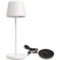 Deko Light 620207 Canis Mini LED-accutafellamp 2.3 W Warmwit Wit Deko Light 620207 Canis Mini LED-accutafellamp 2.3 W Warmwit Wit
