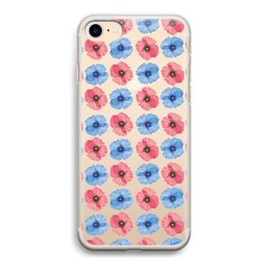 Klaproosjes: iPhone 7 Transparant Hoesje