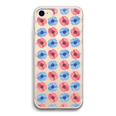 Klaproosjes: iPhone 7 Transparant Hoesje