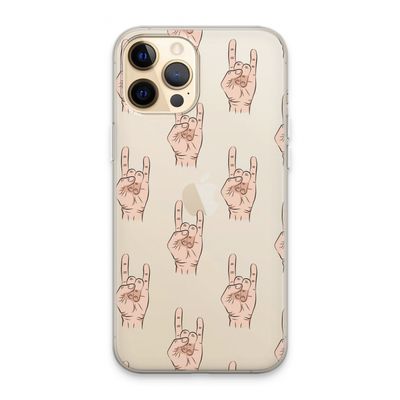 Rock: iPhone 13 Pro Max Transparant Hoesje