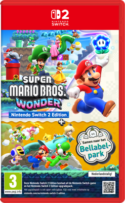 Nintendo Switch 2 Super Mario Bros. Wonder + Samen naar het Bellabelpark