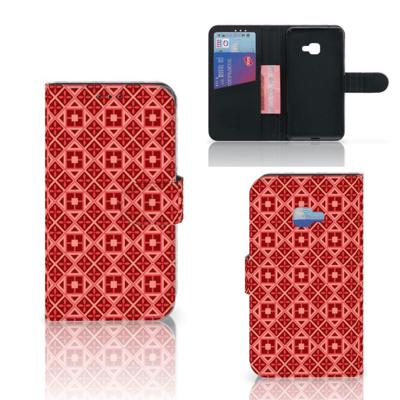 Samsung Galaxy Xcover 4 | Xcover 4s | Telefoon Hoesje | Batik Rood