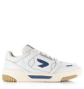 Hub Hub - Thrill | white/elemental blue Wit Leer Lage sneakers Heren